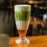 Matcha passion fruit