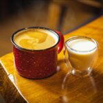 American with milk